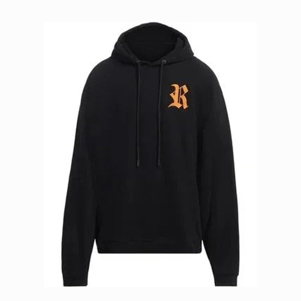 Raf Simons Logo Black Hoodie